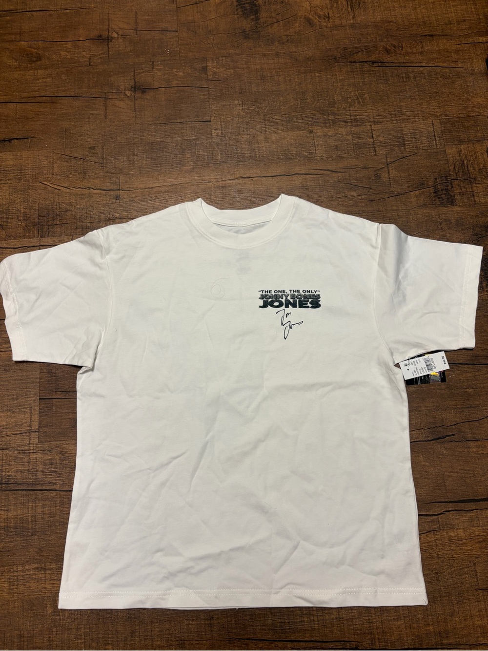 UFC White Short Sleeve Graphic Crewneck T-Shirt